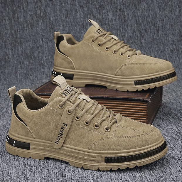 Zapatilla deportiva para hombre ante sintético de suela gruesa - Francisco