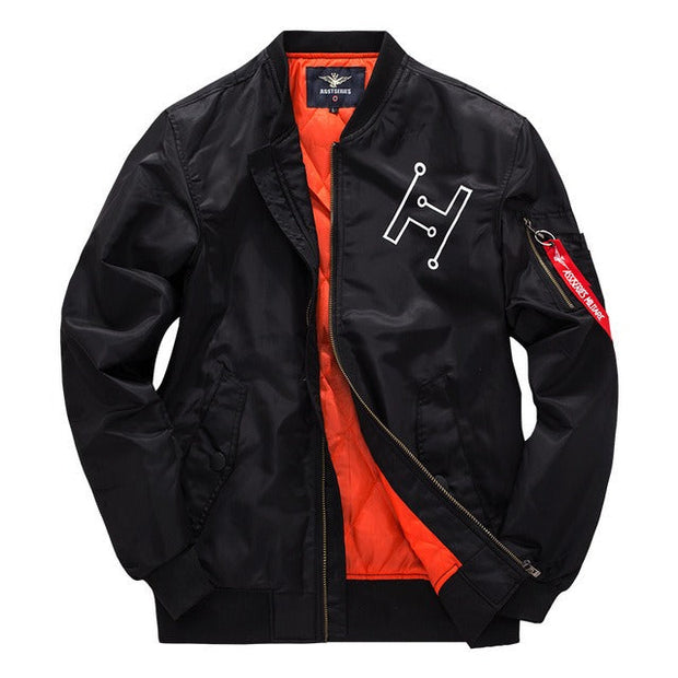 Chaqueta bomber hombre acolchada con cremallera estilo urbano - Helix