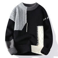 Suéter patchwork hombre - Renloch