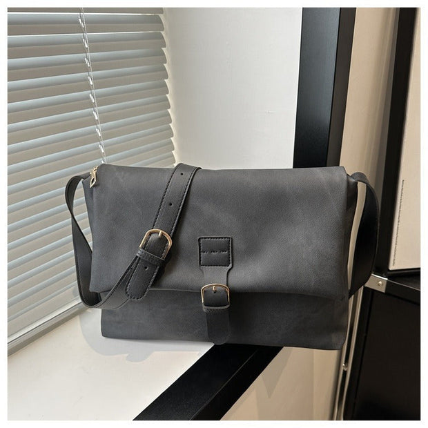 Bolso bandolera mujer piel sintética diseño minimalista - Léa