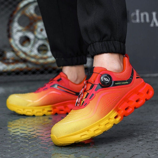 Zapatillas de seguridad para hombre con puntera reforzada y diseño deportivo - Javier