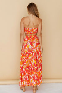 Conjunto con escote estampado Mirna