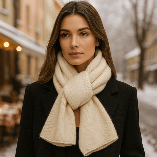 Kashmirneulehuivi Unisex – Talven Lämpö & Eleganssi - EmiyoSuomi - Huivit