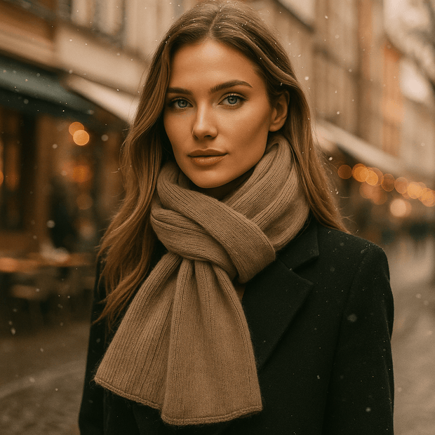 Kashmirneulehuivi Unisex – Talven Lämpö & Eleganssi - EmiyoSuomi - Huivit