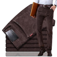 Rüdiger - Pantalones casual de pana para hombre