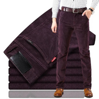 Rüdiger - Pantalones casual de pana para hombre