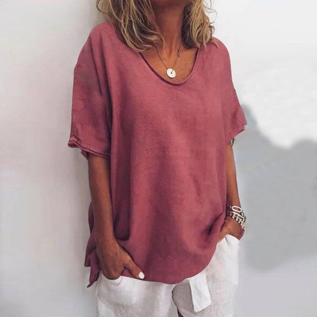Blusa elegante para una belleza natural