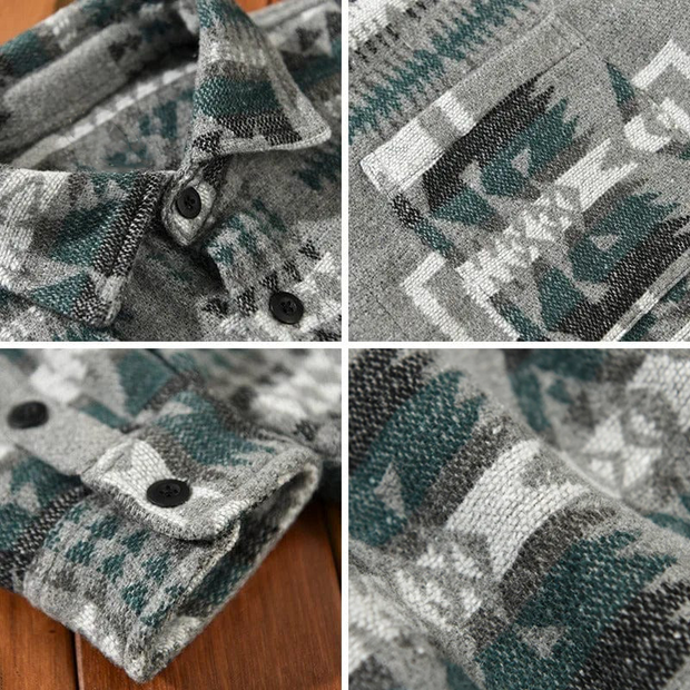 Camisa Vintage con Diseño