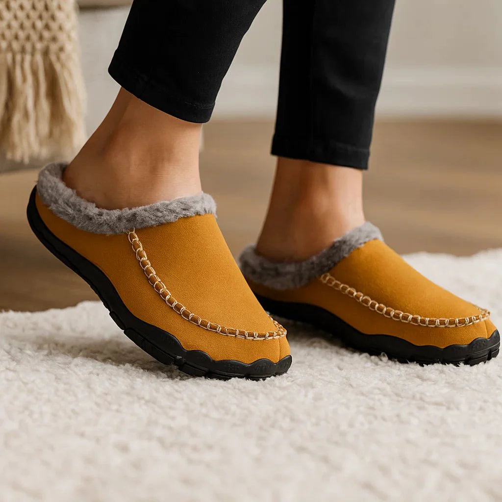 Zapatillas de casa para hombre moda de invierno - Délvor