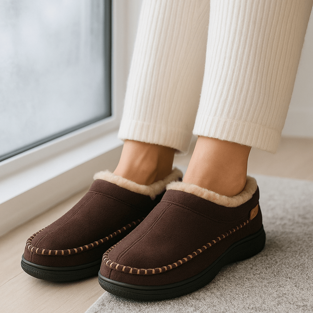 Zapatillas de casa para hombre efecto afelpado - Ervian