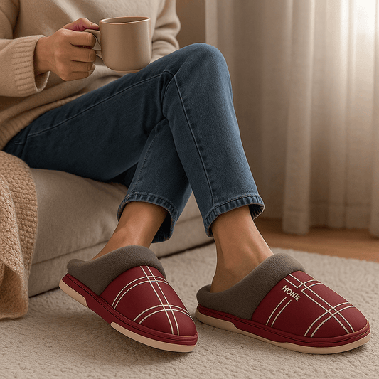 Zapatillas de casa para hombre estilo acogedor - Lorevan