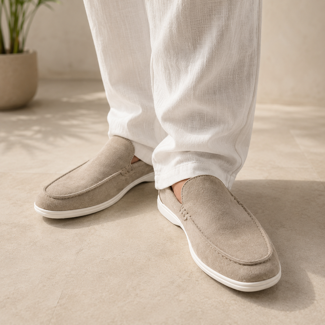 Mocasines hombre diseño liso estilo de otoño - Gerald