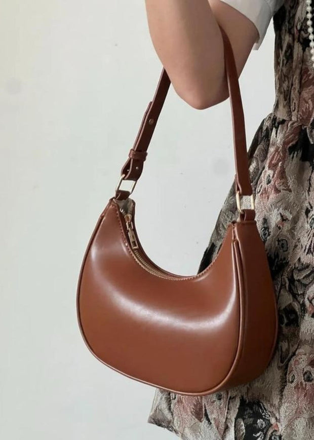 Bolso mujer tipo moon bag diseño curvo moderno - Lunea