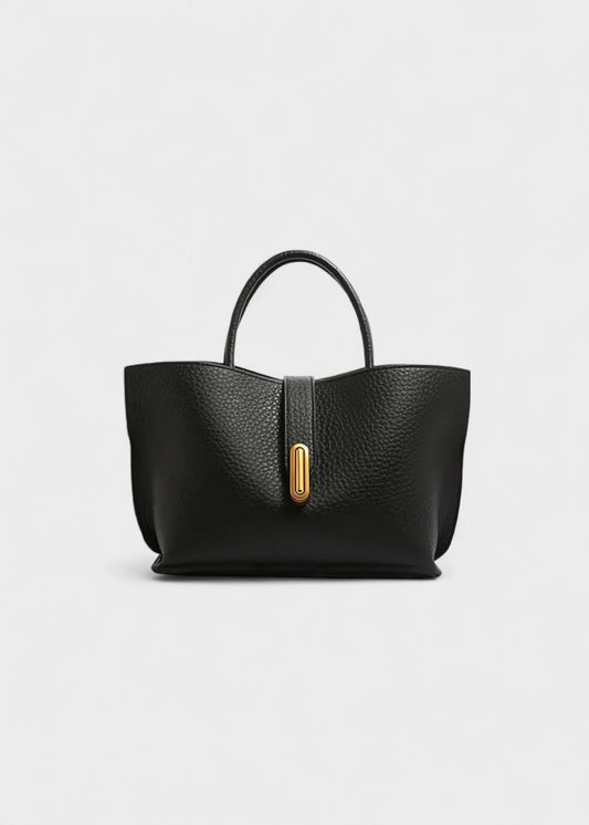 Bolso mujer tipo tote cuero sintético texturizado diseño elegante - Noiré