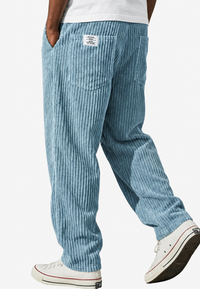 Pantalón de pana hombre corte holgado con bolsillos - Bastian