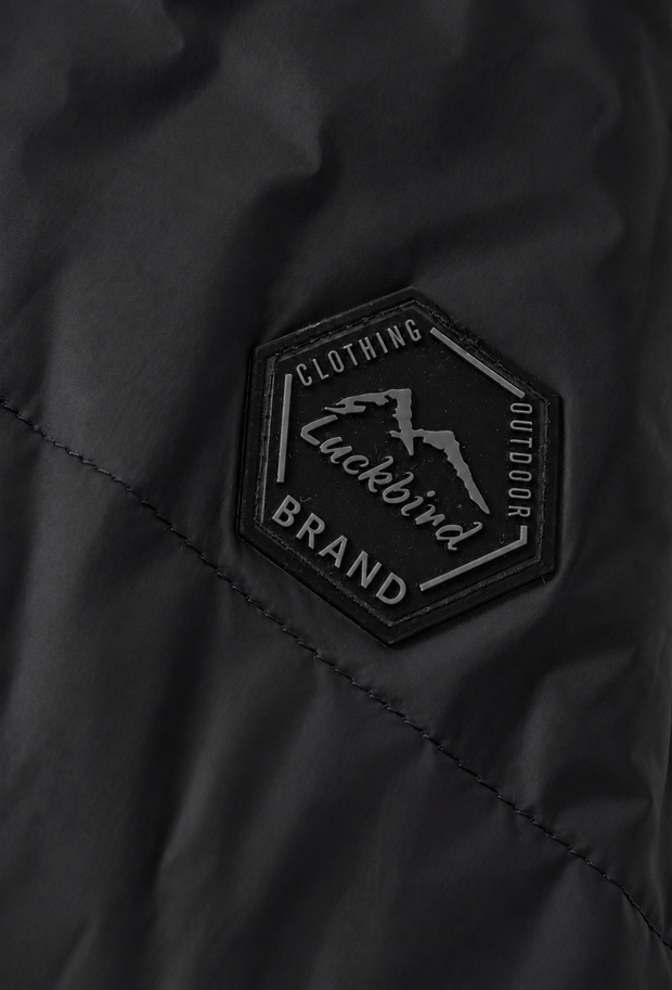 Parka hombre acolchada invierno capucha ajustable bolsillos cremallera - Gael