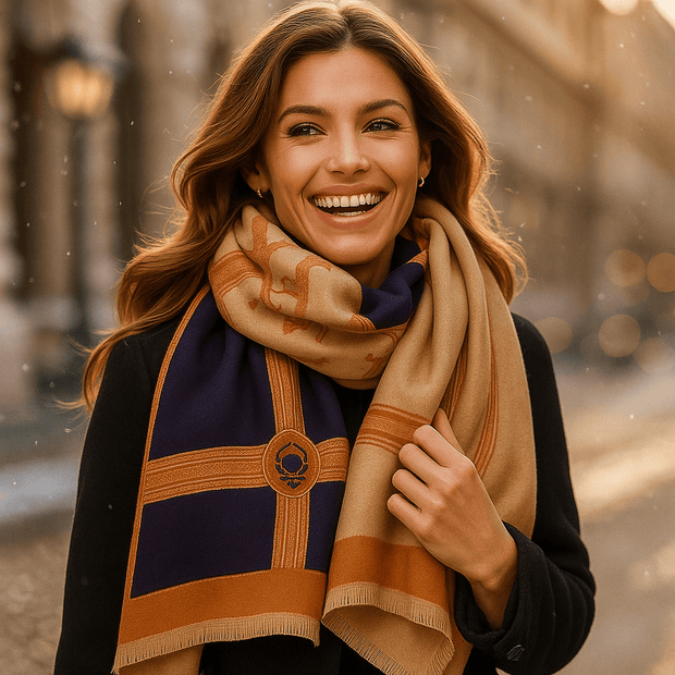 Bufanda para mujer estilo elegante invierno - Valery