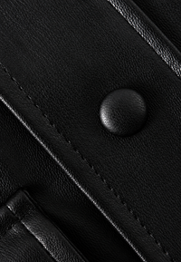 Chaqueta oversize efecto piel con bolsillos - Thaïs