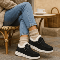 Botines tipo mocasín con interior afelpado - Cerine