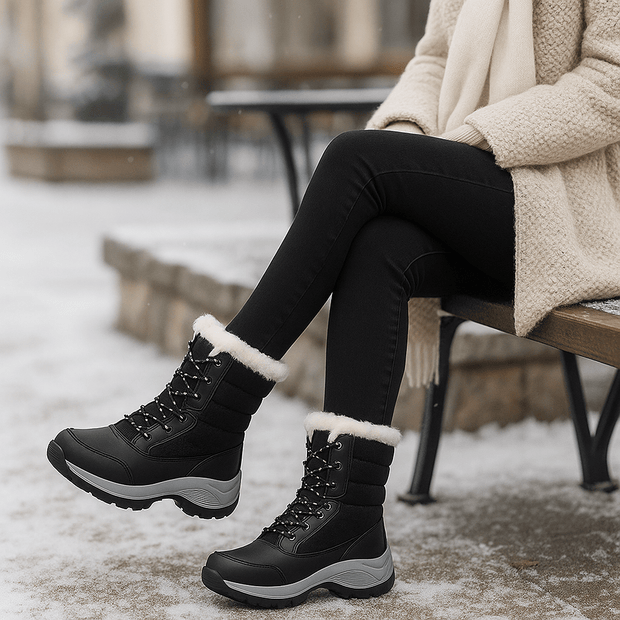 Botas para mujer con suela gruesa - Rinhoa