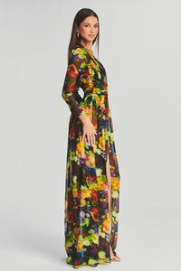 Brenda - Precioso vestido con estampado Vreneda