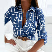 Azul con blanco