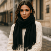 Yli suuri sekoitekashmirhuivi – Pehmeys ja eleganssi - EmiyoSuomi - Huivit