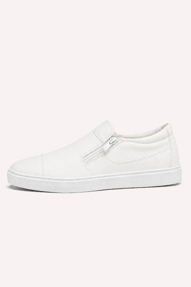 Zapatos casual para hombre con cremallera lateral - Nils