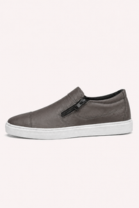Zapatos casual para hombre con cremallera lateral - Nils