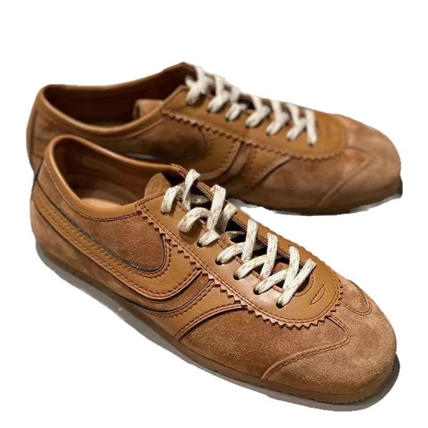 Zapatillas mujer barefoot retro paneles combinados - Alinda